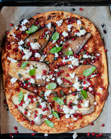 pizza na podpłomyku