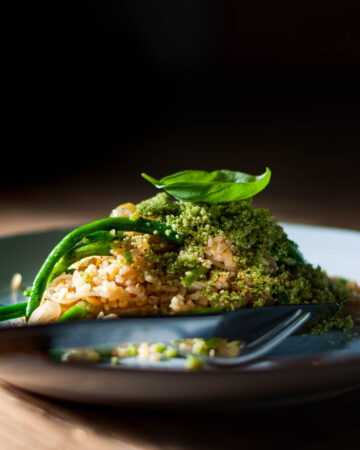 bulgur z fasolka szparagowa