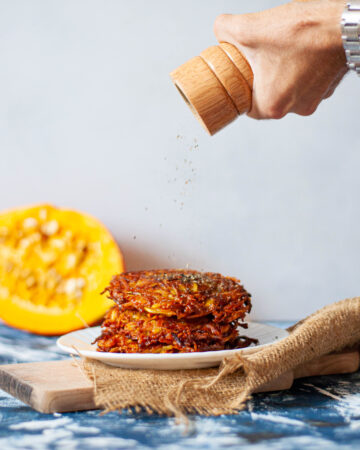 placki ziemniaczano dyniowe