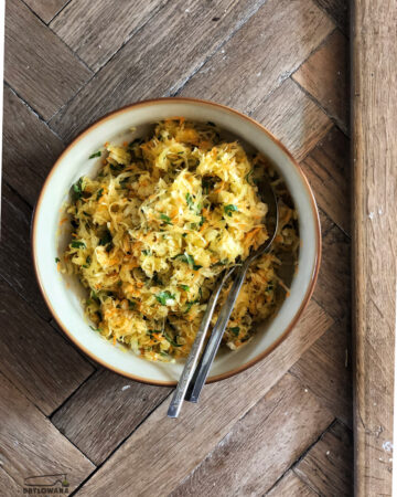 surówka z kiszonej kapusty