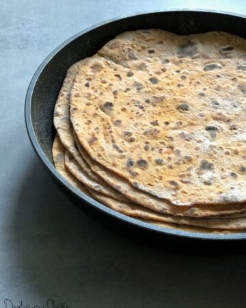 tortilla z pieczonych batatów