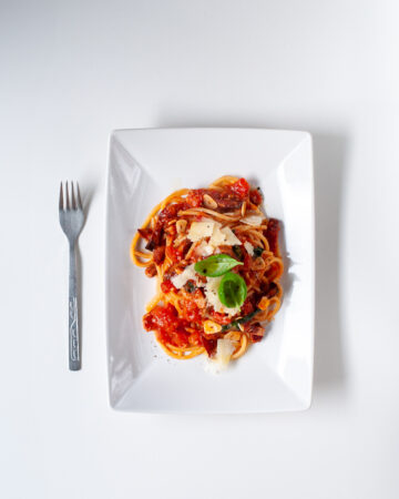 spaghetti-amatriciana